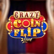 Crazy Coin Flip logo by Evolution at LeBull Casino