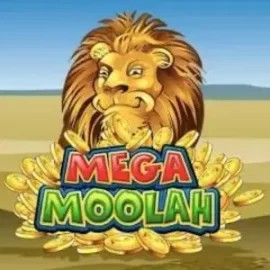 Official Slots logo: Mega Moolah by Microgaming at LeBull Casino