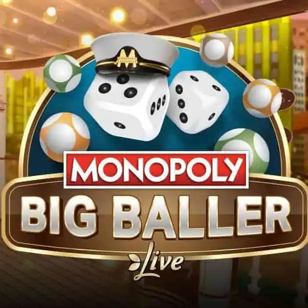 MONOPOLY Big Baller logo – Live Dealer by Evolution at LeBull Casino