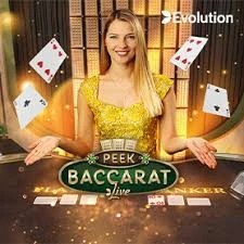 Play the Peek Baccarat slot by Evolution on LeBull Casino