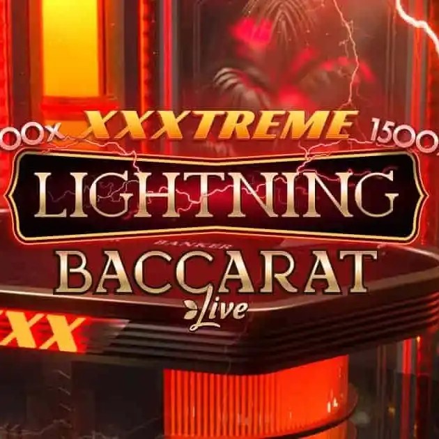 XXXtreme Lightning Baccarat logo by Evolution LeBull Casino